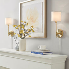 Conway Metal Wall Sconce with Cylinder Shade, Set of 2, Wall Lamp Home Decor by Olliix-510 Design