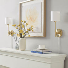 Conway Metal Wall Sconce with Cylinder Shade, Set of 2, Wall Lamp Home Decor by Olliix-510 Design
