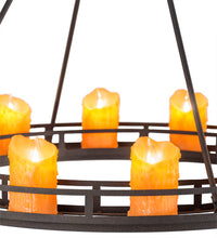 Custom 32"W Barbury 12 Candlelights Chandelier Ceiling Light by Meyda