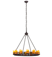 Custom 32"W Barbury 12 Candlelights Chandelier Ceiling Light by Meyda