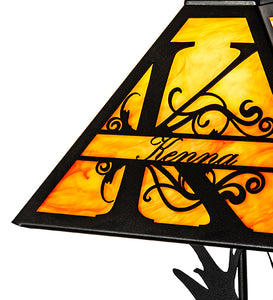 Custom 24" High Personalized Headless Horseman Table Lamp Bedside Nightstand Reading Desk Table Light by Meyda