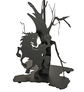 Custom 24" High Personalized Headless Horseman Table Lamp Bedside Nightstand Reading Desk Table Light by Meyda