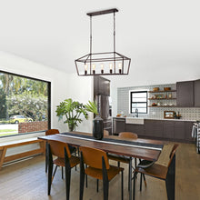 Ironclad Island Pendant Chandelier 5-Light Country Farmhouse 36" Wide Ceiling Light by Chloe