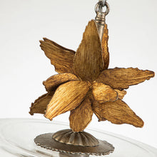 Toussaint 1 Light Pendant Gold Leaf Clear Glass Ceiling Light by Lucas McKearn