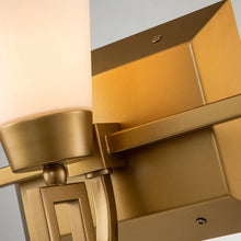 Lemuria 3 Light Bath Bar in Laquered Gold Wall Sconce Wall Lamp Home Decor by Lucas McKearn