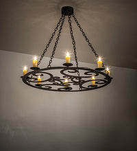 Custom 42" Wide Ashley 8 Light Chandelier Ceiling Light by Meyda