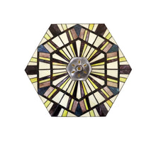 Vincent Mission Inverted Pendant Chandelier Tiffany Victorian Blackish Bronze 3-Light 22" Wide Ceiling Light by Chloe