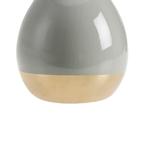 Liora 2-Tone Ceramic Sage-Green Gold Table Lamp, Set of 2, Bedside Nightstand Reading Desk Table Light by Olliix-510 Design