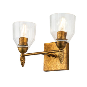 Felice 2 Light Bath Bar Wall Sconce Wall Lamp Home Decor by Lucas McKearn