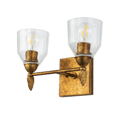 Felice 2 Light Bath Bar Wall Sconce Wall Lamp Home Decor by Lucas McKearn
