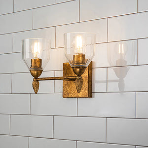 Felice 2 Light Bath Bar Wall Sconce Wall Lamp Home Decor by Lucas McKearn