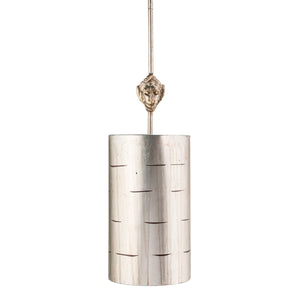 Fragment Silver Small Pendant Ceiling Light by Lucas McKearn