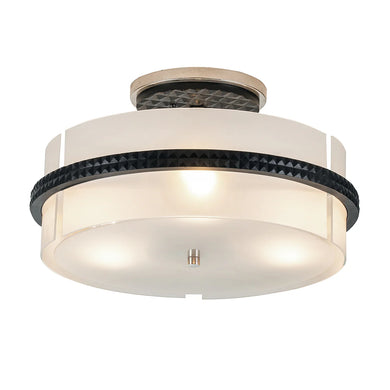 Mazant 3 Light Semi Flush Pendant Ceiling Light by Lucas McKearn
