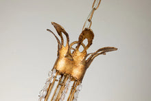 Monteleone 3 Light Chandelier Antique Gold Finsih Ceiling Light by Lucas McKearn