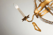 Monteleone 3 Light Chandelier Antique Gold Finsih Ceiling Light by Lucas McKearn