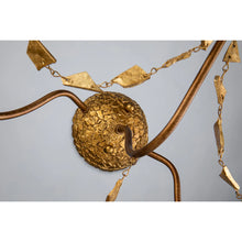 Mosaic 3 Light Candelabra Wall Sconce in Antique Gold Wall Lamp Home Decor by Lucas McKearn
