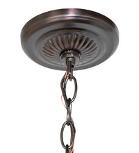 16" Wide Tiffany Dragonfly Pendant Ceiling Light by Meyda