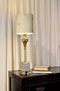 Pompadour X Table Lamp Bedside Nightstand Reading Desk Table Light by Lucas McKearn