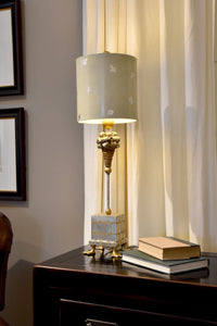 Pompadour X Table Lamp Bedside Nightstand Reading Desk Table Light by Lucas McKearn