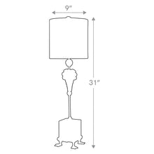 Pompadour X Table Lamp Bedside Nightstand Reading Desk Table Light by Lucas McKearn