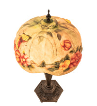 25" High Puffy Butterfly & Flowers Table Lamp Bedside Nightstand Reading Desk Table Light by Meyda