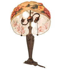 25" High Puffy Butterfly & Flowers Table Lamp Bedside Nightstand Reading Desk Table Light by Meyda