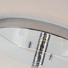 Rampart 3 Light Semi Flush Polished Chrome Pendant Ceiling Light by Lucas McKearn