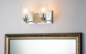 Arcadia 2 Light Bath Bar Wall Sconce Wall Lamp Home Decor by Lucas McKearn