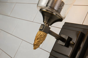 Vetiver 1 Light Bath Bar Wall Sconce Wall Lamp Home Decor by Lucas McKearn