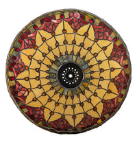 18" Wide Colonial Tulip Tiffany Pendant and Table Lamp Shade by Meyda