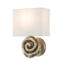 Swirl Large Wall Sconce in Silver Wall Lamp Home Decor by Lucas McKearn