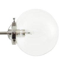 Paige 12-Light Silver Chandelier Oversized Globe Bulbs Pendant Ceiling Light by Olliix-INK+IVY