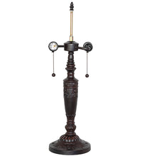 23" High Agata Tiffany Table Lamp Bedside Nightstand Reading Desk Table Light by Meyda