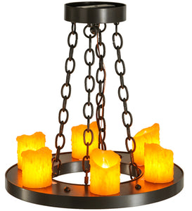 Custom 18" Wide Loxley 6 Candlelights Chandelier Ceiling Light by Meyda