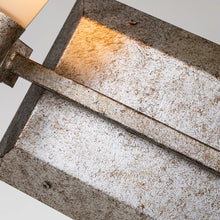 Lemuria 2 Light Bath Bar in Silver Leaf Wall Sconce Wall Lamp Home Decor by Lucas McKearn