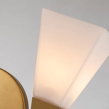 Bowtie 2 Light Bath Bar in Laquered Gold Wall Sconce Wall Lamp Home Decor by Lucas McKearn