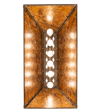 Custom 33" Long Whispering Pines Oblong Pendant Ceiling Light by Meyda